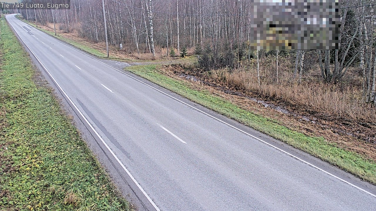 Kelikamerat Kuva Tie 749 Luoto, Eugmo, Luoto, Pohjanmaa