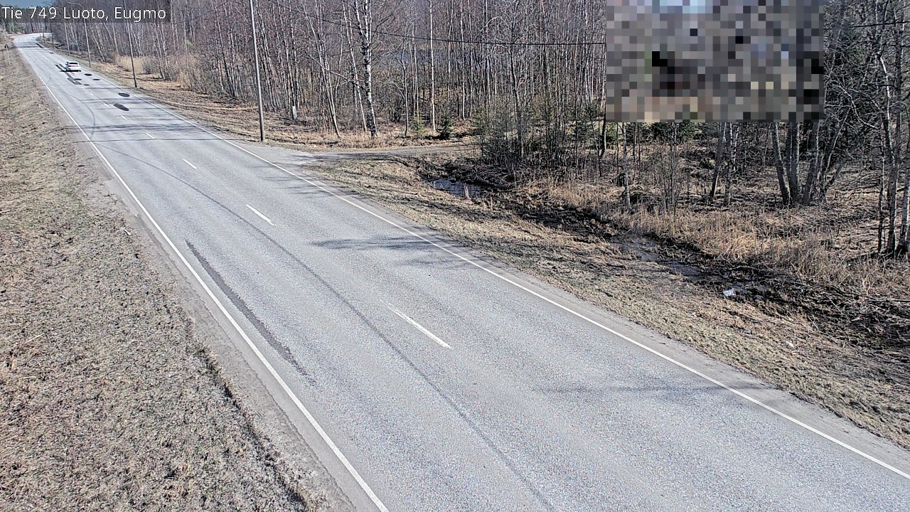 Weather Camera Image Väg 749 Larsmo, Eugmo, Luoto, Pohjanmaa