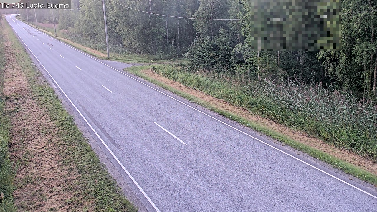 Weather Camera Image Road 749 Luoto, Eugmo, Luoto, Pohjanmaa