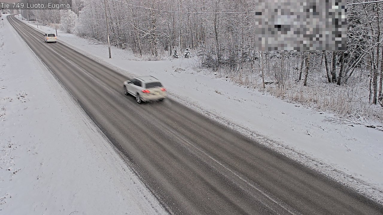 Weather Camera Image Väg 749 Larsmo, Eugmo, Luoto, Pohjanmaa