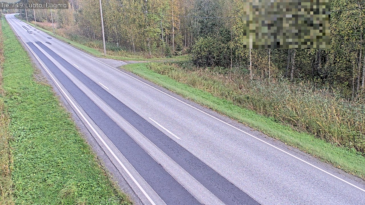 Kelikamerat Kuva Tie 749 Luoto, Eugmo, Luoto, Pohjanmaa