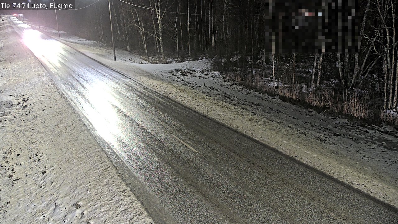 Weather Camera Image Väg 749 Larsmo, Eugmo, Luoto, Pohjanmaa