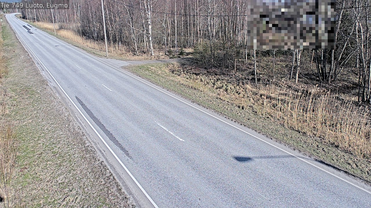 Weather Camera Image Väg 749 Larsmo, Eugmo, Luoto, Pohjanmaa