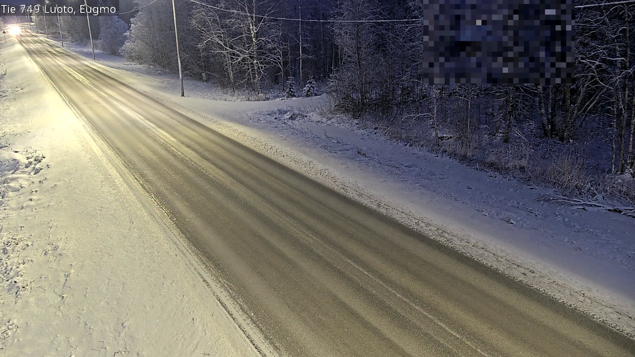 Weather Camera Image Väg 749 Larsmo, Eugmo, Luoto, Pohjanmaa