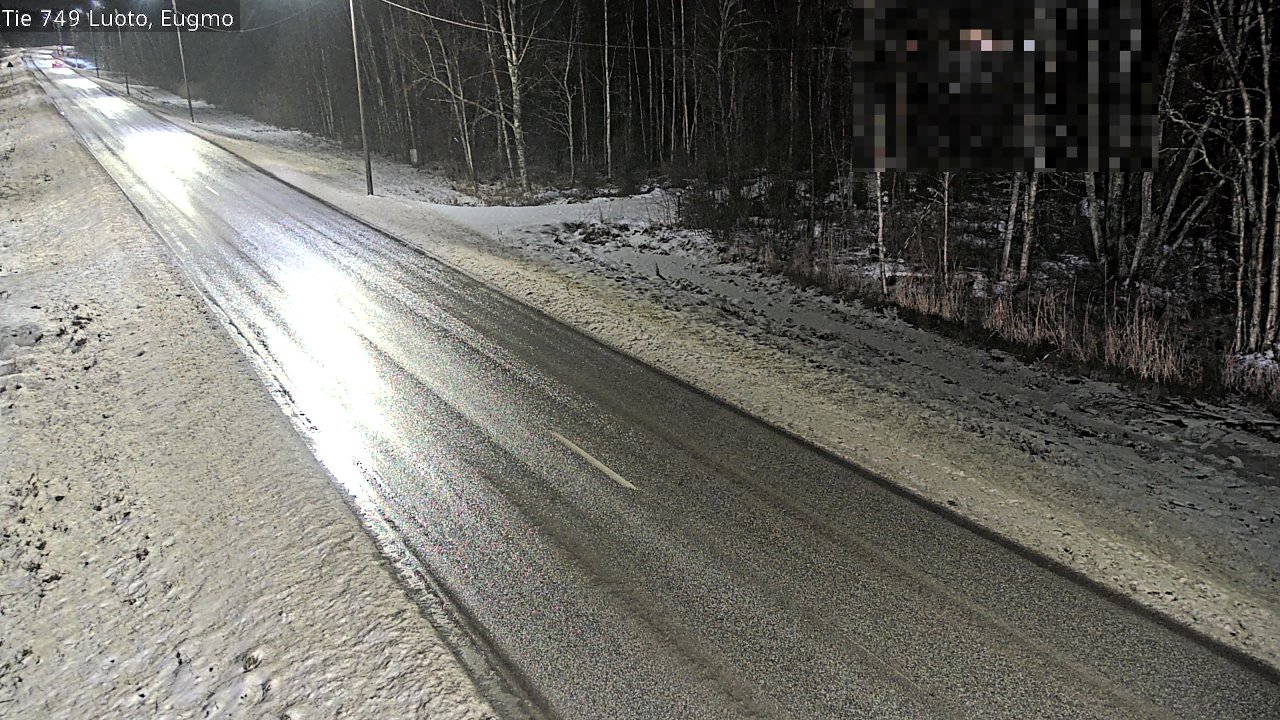 Weather Camera Image Väg 749 Larsmo, Eugmo, Luoto, Pohjanmaa