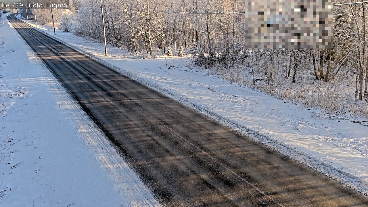 Weather Camera Image Väg 749 Larsmo, Eugmo, Luoto, Pohjanmaa