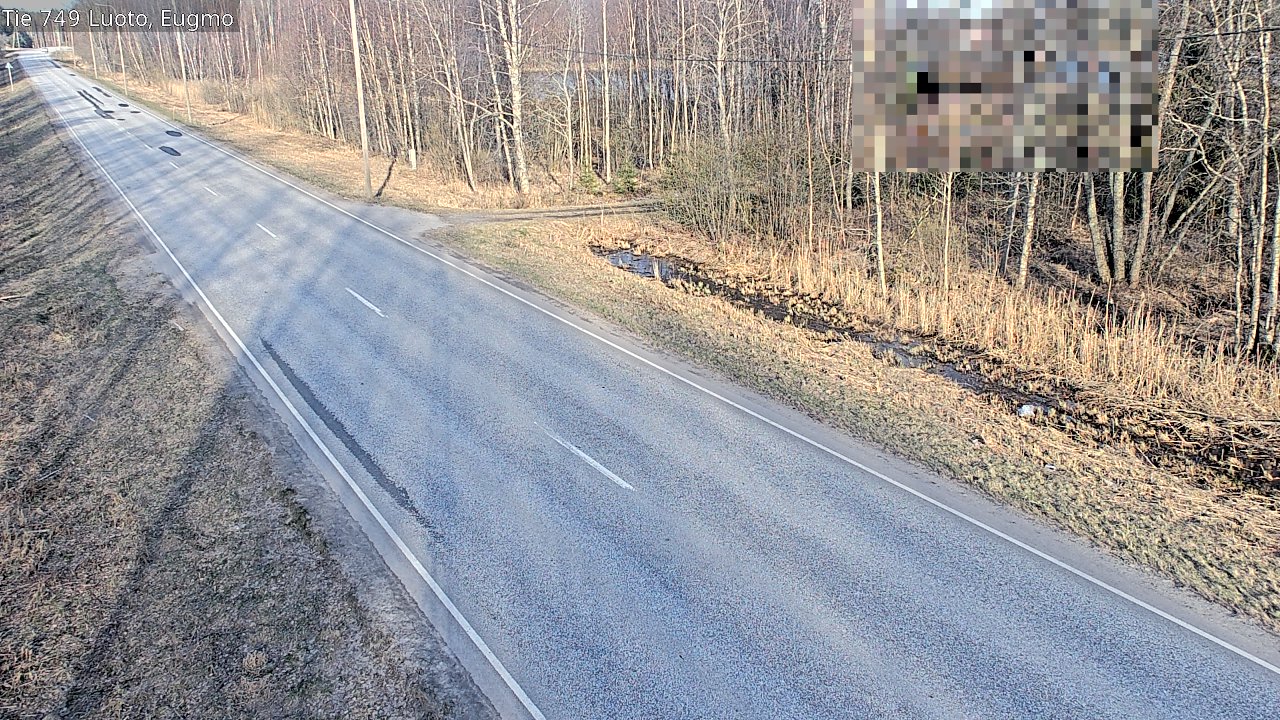 Weather Camera Image Väg 749 Larsmo, Eugmo, Luoto, Pohjanmaa