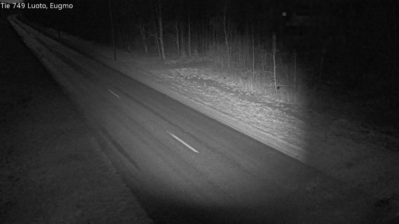 Weather Camera Image Väg 749 Larsmo, Eugmo, Luoto, Pohjanmaa