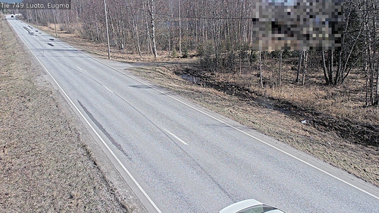Weather Camera Image Väg 749 Larsmo, Eugmo, Luoto, Pohjanmaa