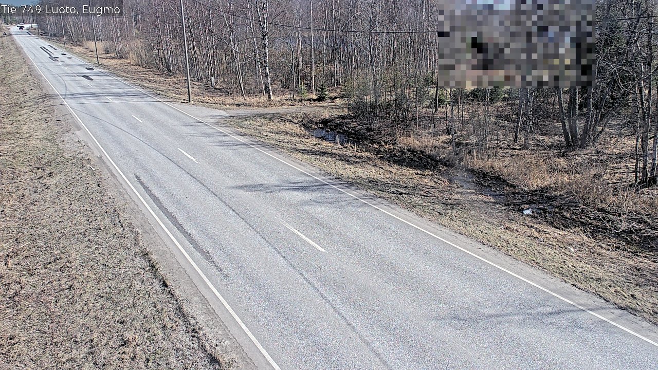 Weather Camera Image Väg 749 Larsmo, Eugmo, Luoto, Pohjanmaa