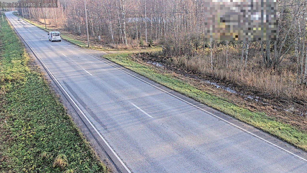 Kelikamerat Kuva Tie 749 Luoto, Eugmo, Luoto, Pohjanmaa