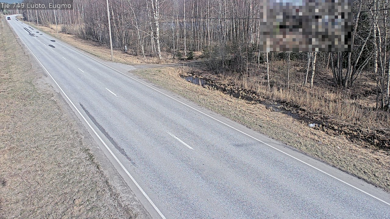 Weather Camera Image Väg 749 Larsmo, Eugmo, Luoto, Pohjanmaa