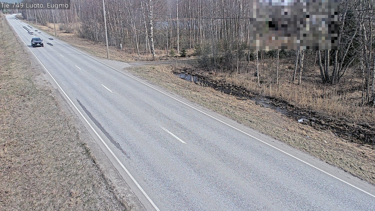 Weather Camera Image Väg 749 Larsmo, Eugmo, Luoto, Pohjanmaa