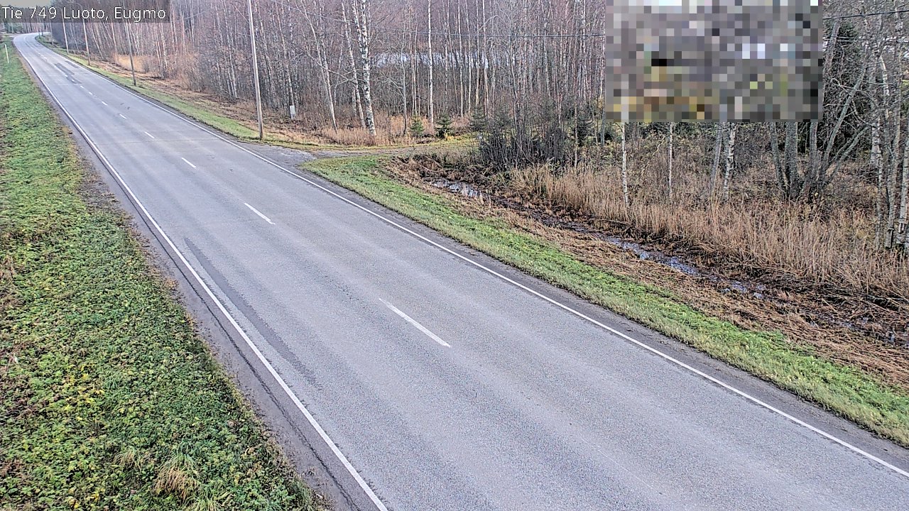 Kelikamerat Kuva Tie 749 Luoto, Eugmo, Luoto, Pohjanmaa