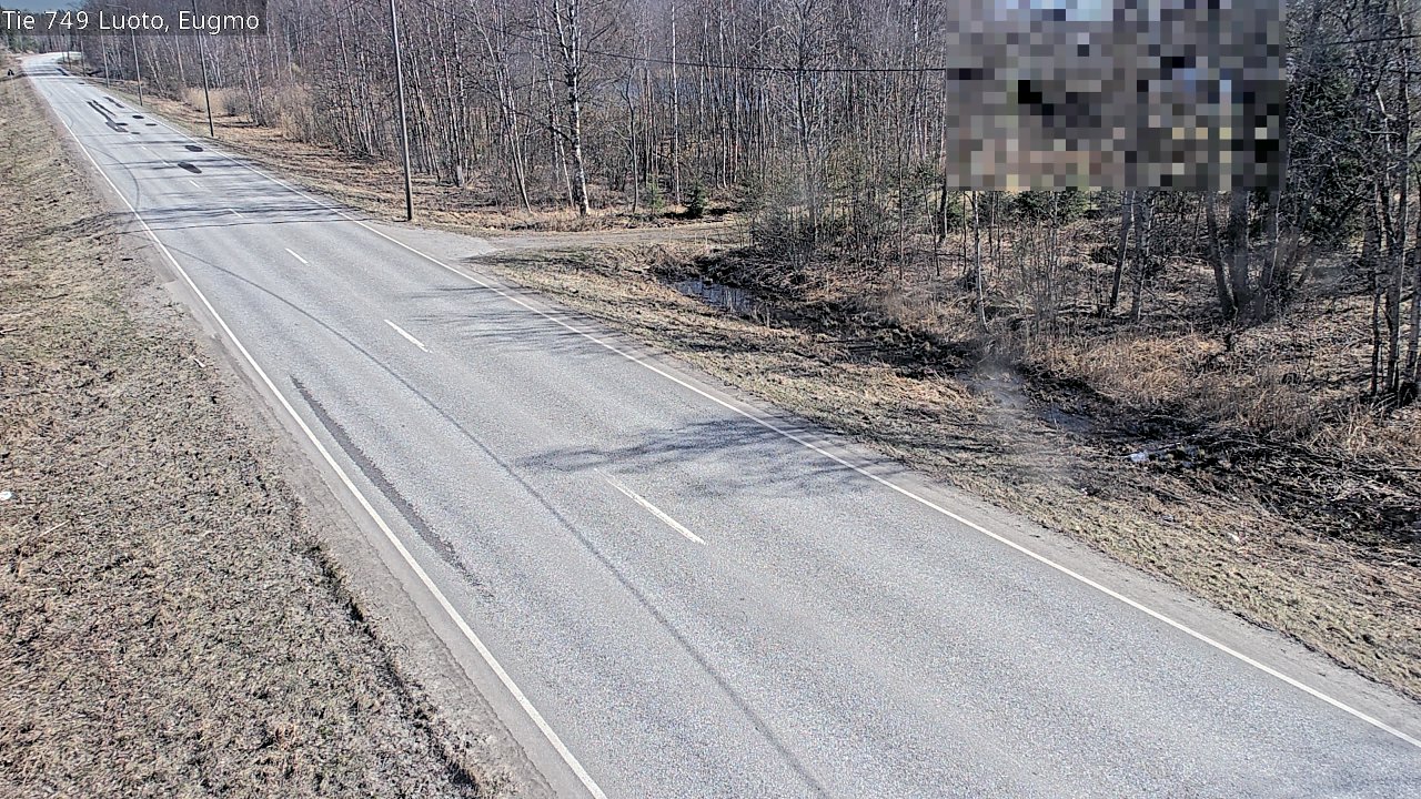 Weather Camera Image Väg 749 Larsmo, Eugmo, Luoto, Pohjanmaa