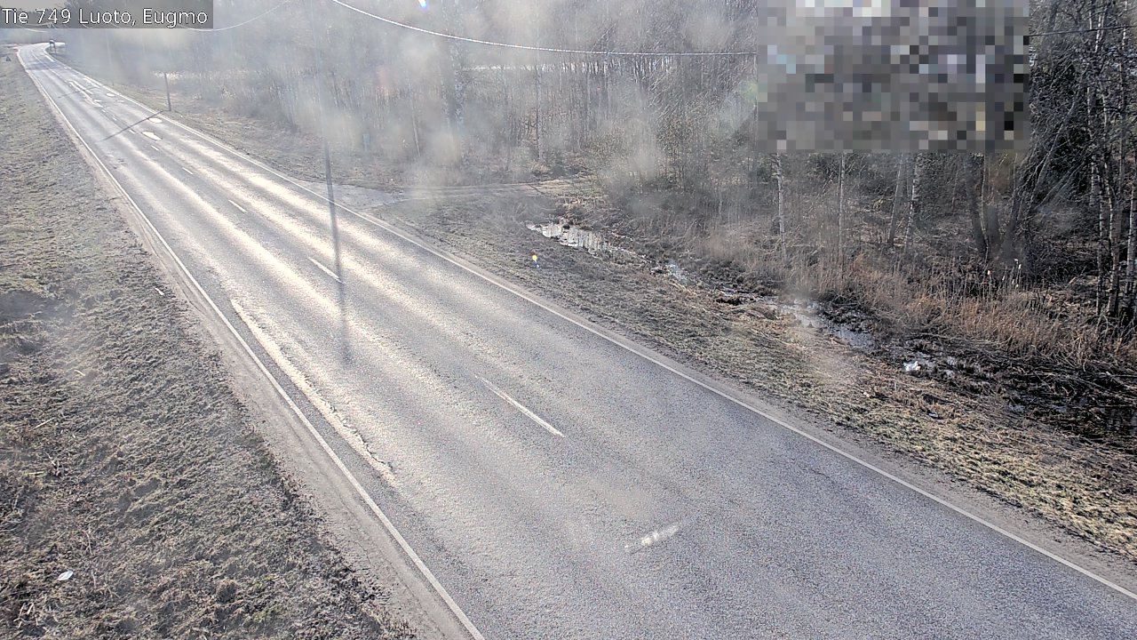 Weather Camera Image Väg 749 Larsmo, Eugmo, Luoto, Pohjanmaa