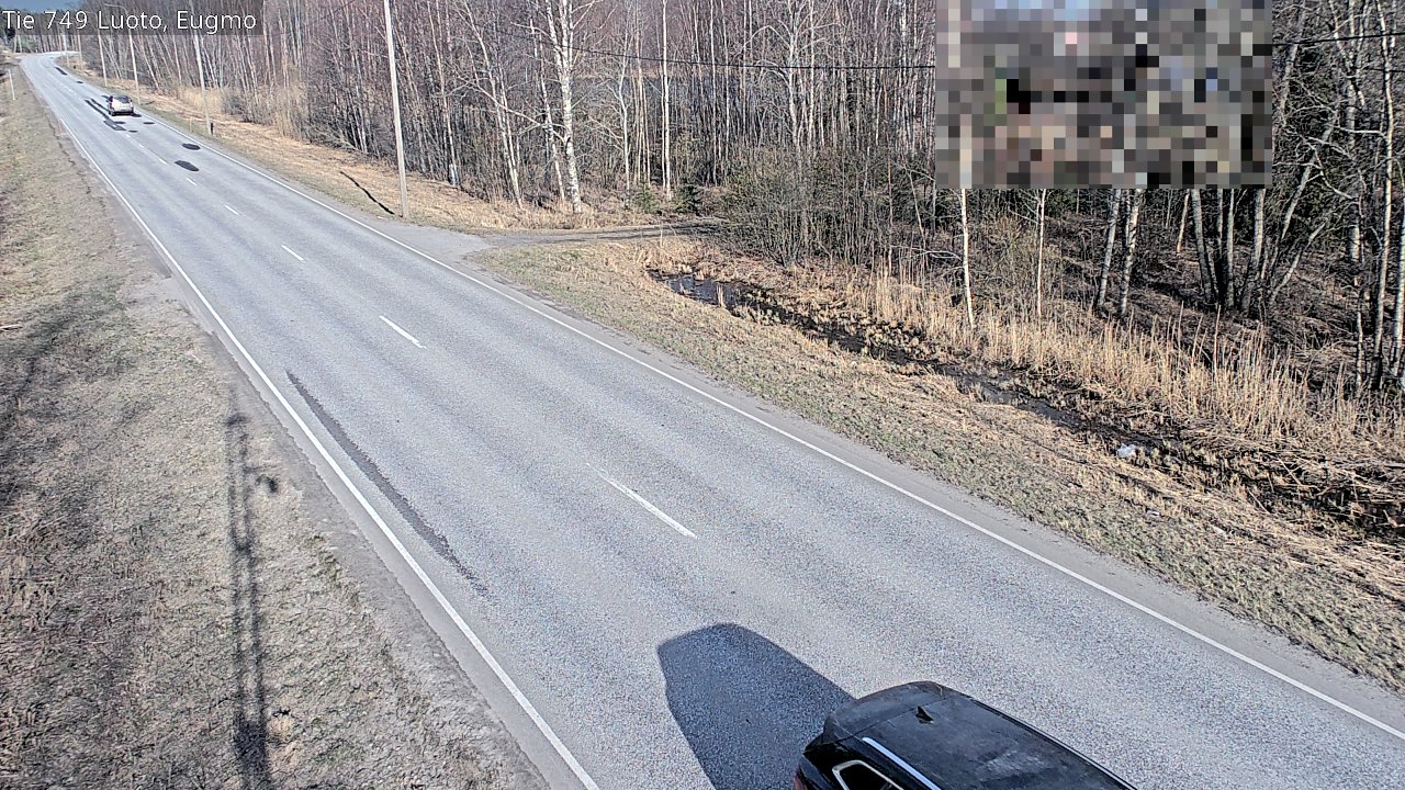 Weather Camera Image Väg 749 Larsmo, Eugmo, Luoto, Pohjanmaa