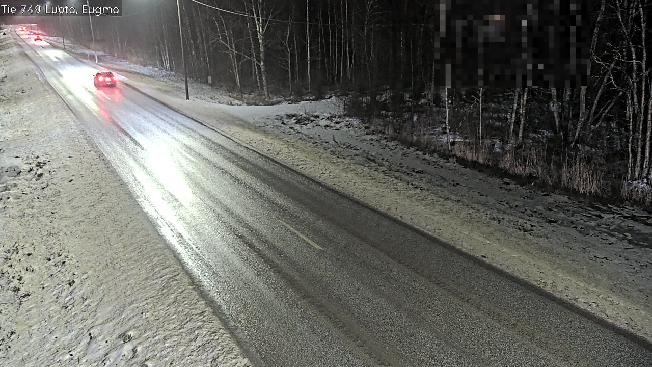 Weather Camera Image Väg 749 Larsmo, Eugmo, Luoto, Pohjanmaa