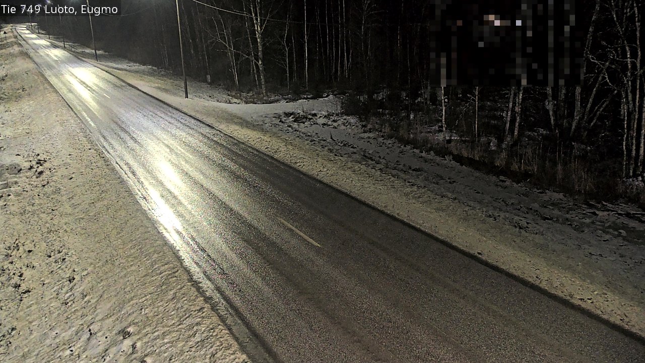 Weather Camera Image Väg 749 Larsmo, Eugmo, Luoto, Pohjanmaa