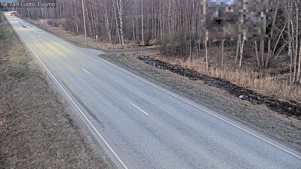 Weather Camera Image Väg 749 Larsmo, Eugmo, Luoto, Pohjanmaa