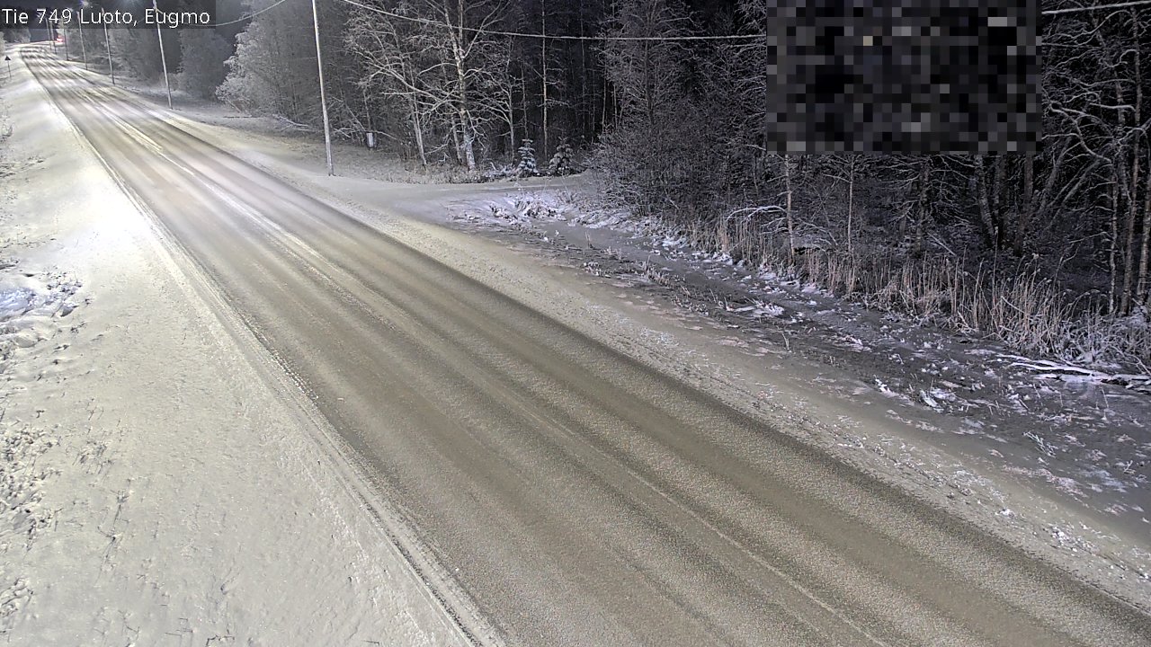 Weather Camera Image Väg 749 Larsmo, Eugmo, Luoto, Pohjanmaa