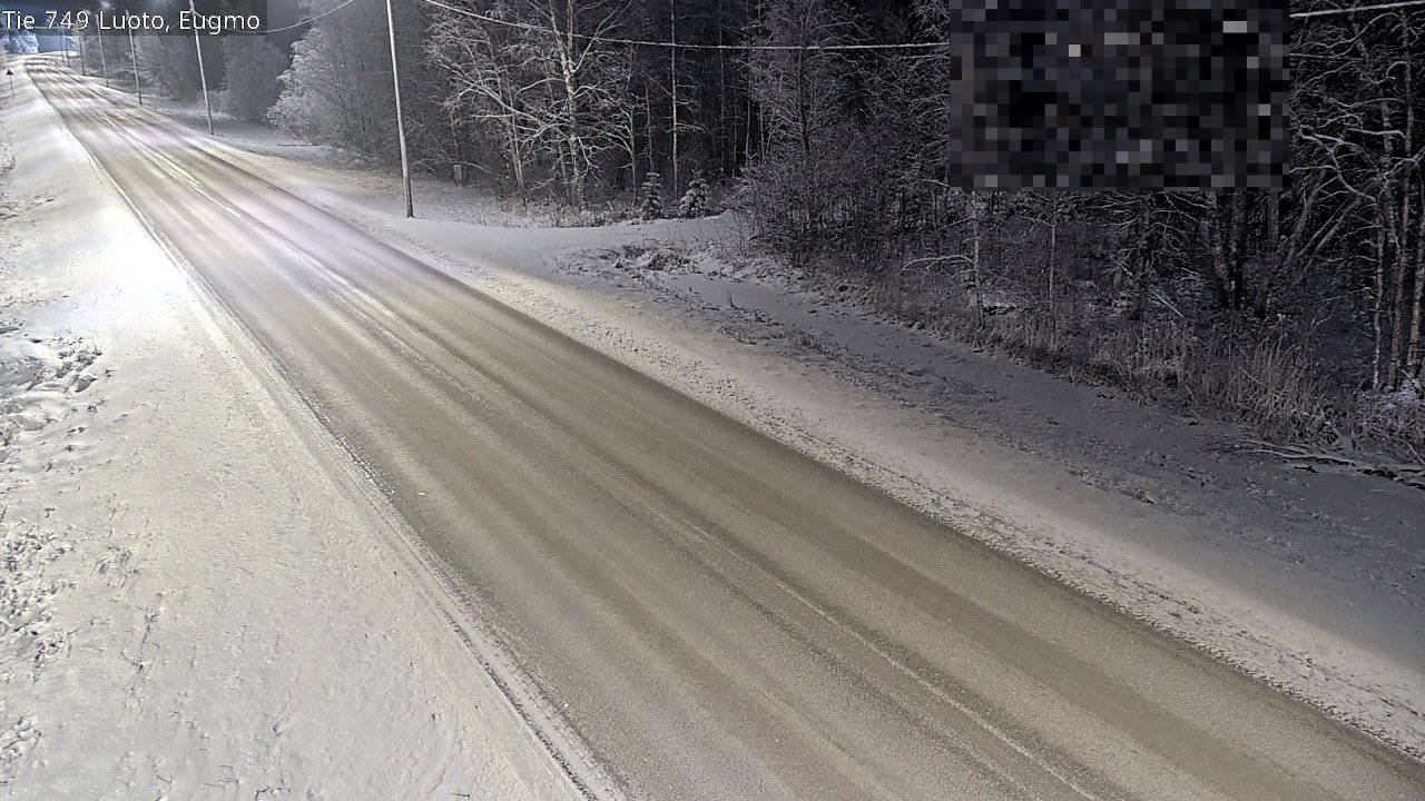 Weather Camera Image Väg 749 Larsmo, Eugmo, Luoto, Pohjanmaa