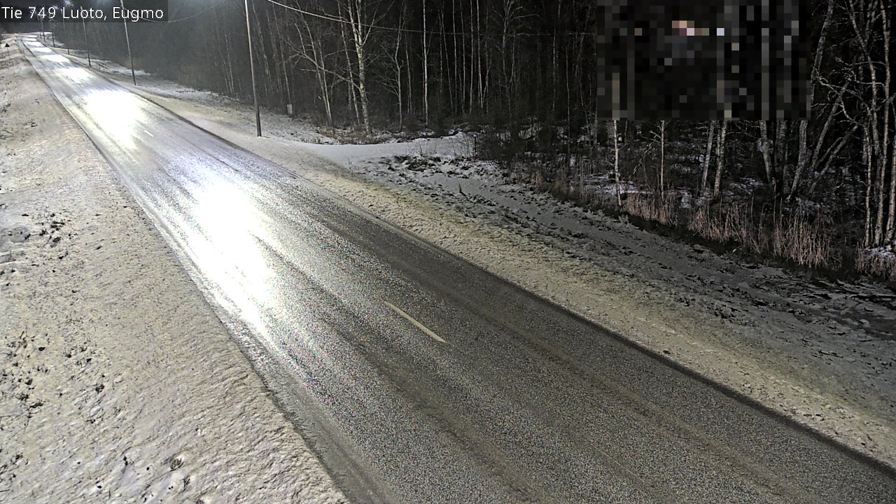 Weather Camera Image Väg 749 Larsmo, Eugmo, Luoto, Pohjanmaa