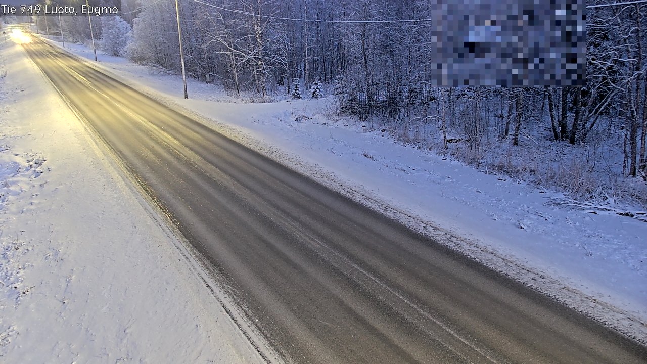 Weather Camera Image Väg 749 Larsmo, Eugmo, Luoto, Pohjanmaa
