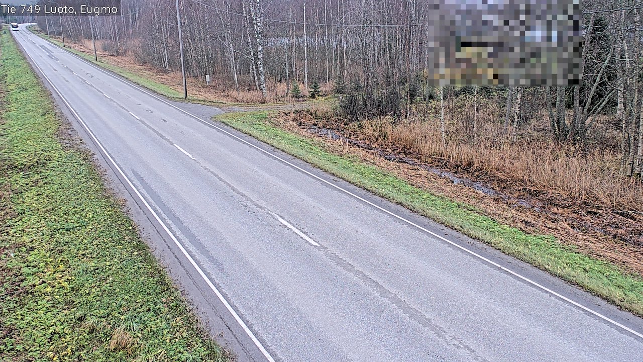 Kelikamerat Kuva Tie 749 Luoto, Eugmo, Luoto, Pohjanmaa