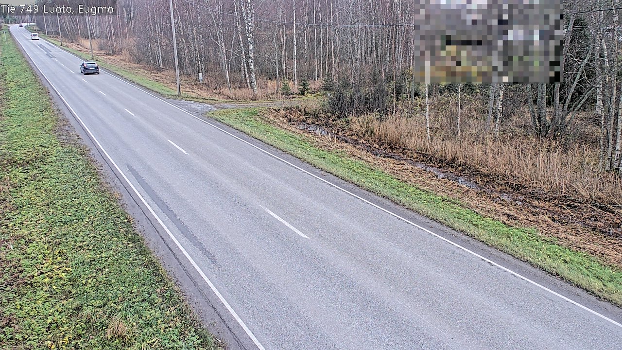 Kelikamerat Kuva Tie 749 Luoto, Eugmo, Luoto, Pohjanmaa