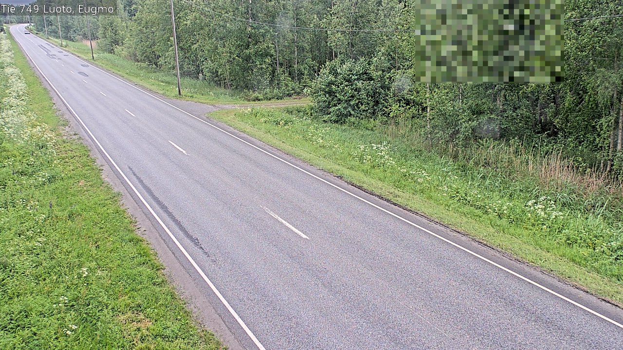 Weather Camera Image Väg 749 Larsmo, Eugmo, Luoto, Pohjanmaa