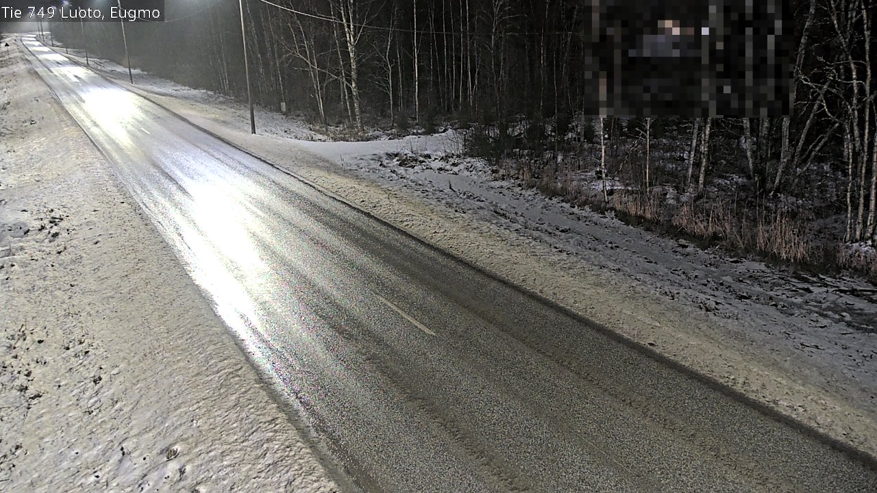 Weather Camera Image Väg 749 Larsmo, Eugmo, Luoto, Pohjanmaa