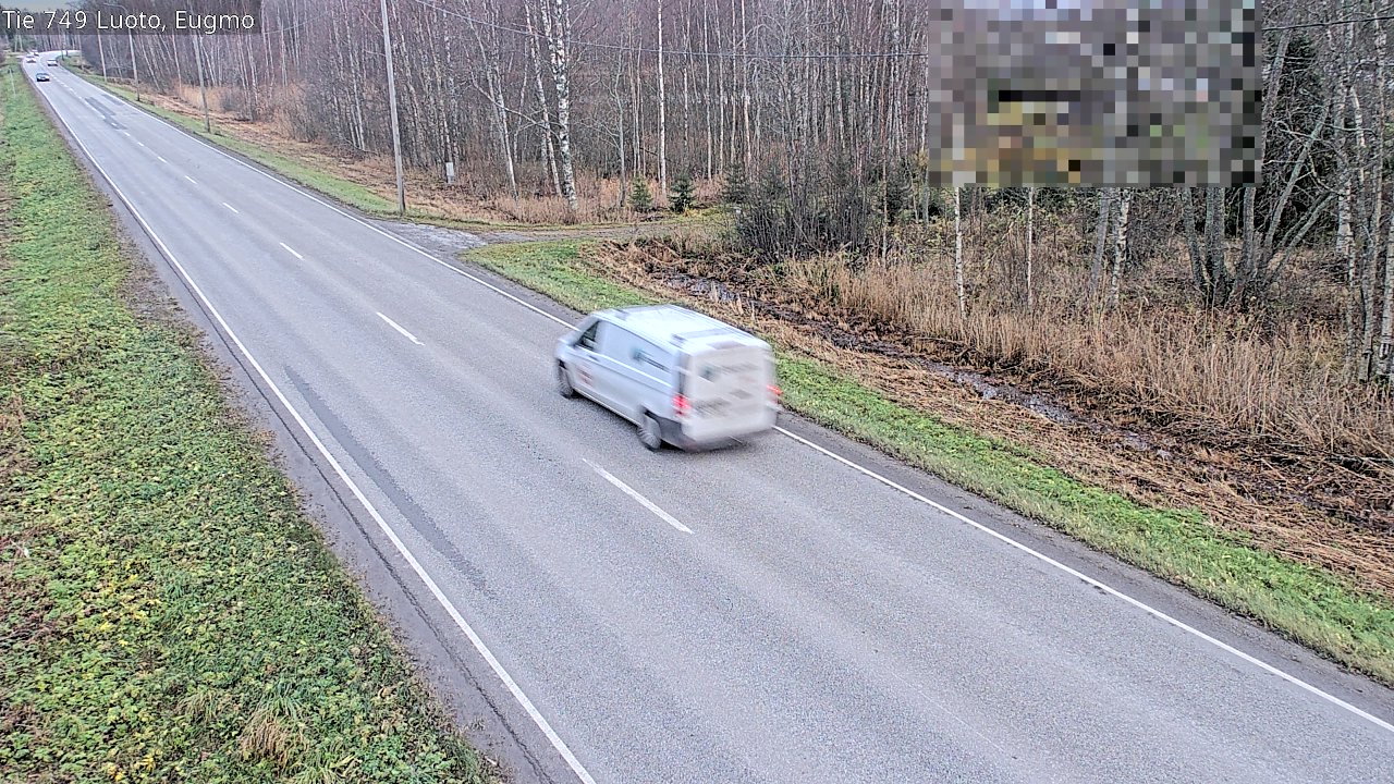 Kelikamerat Kuva Tie 749 Luoto, Eugmo, Luoto, Pohjanmaa