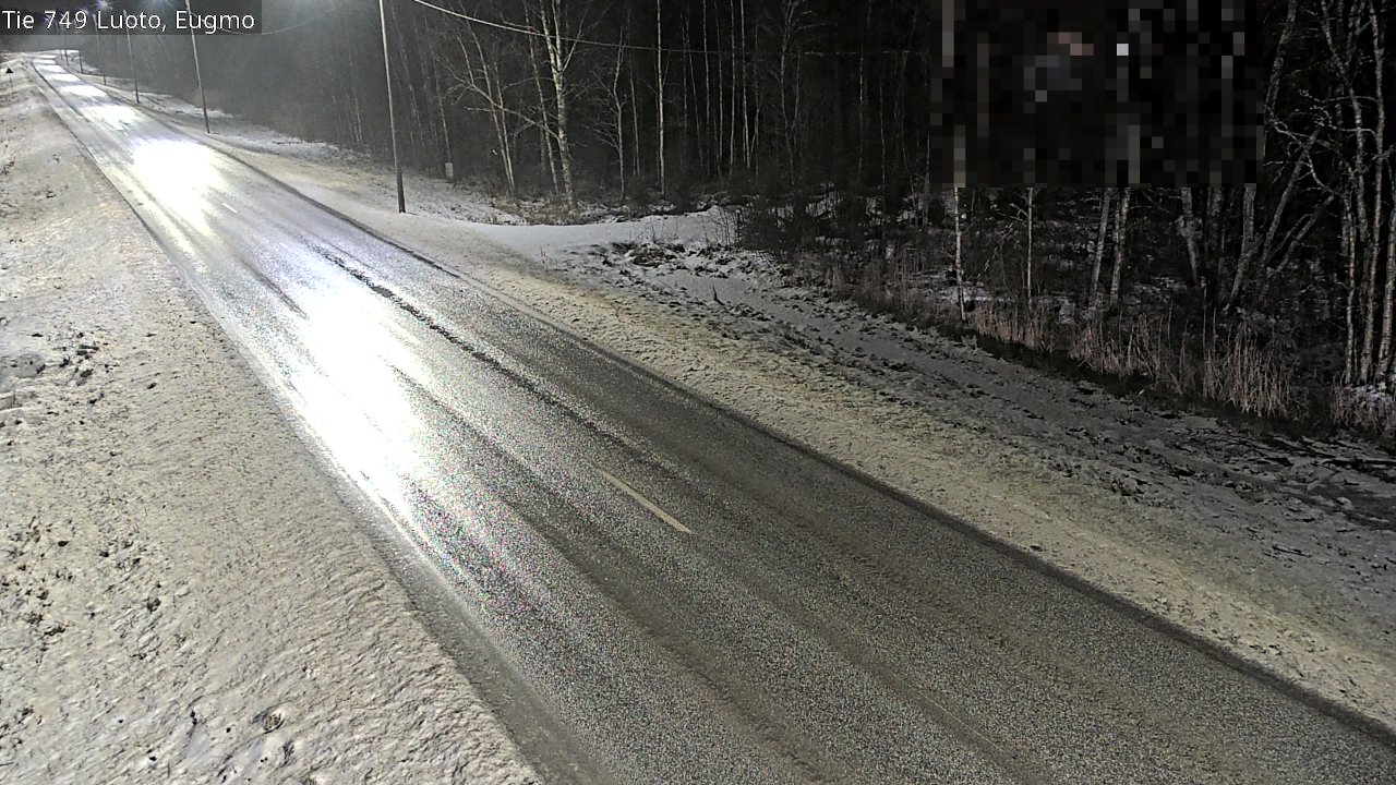 Weather Camera Image Väg 749 Larsmo, Eugmo, Luoto, Pohjanmaa