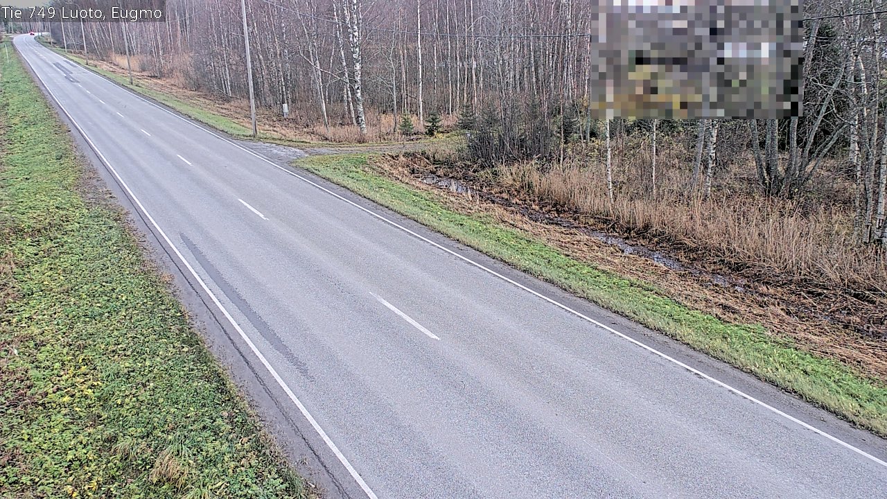 Kelikamerat Kuva Tie 749 Luoto, Eugmo, Luoto, Pohjanmaa