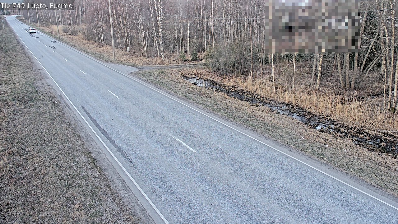 Weather Camera Image Väg 749 Larsmo, Eugmo, Luoto, Pohjanmaa