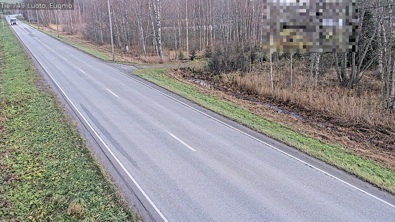 Kelikamerat Kuva Tie 749 Luoto, Eugmo, Luoto, Pohjanmaa