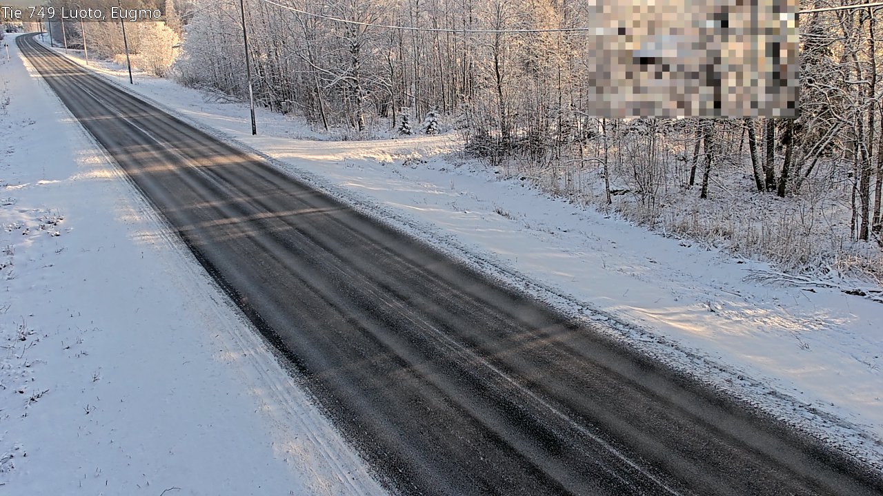 Weather Camera Image Väg 749 Larsmo, Eugmo, Luoto, Pohjanmaa