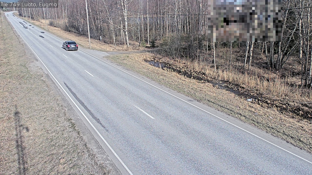 Weather Camera Image Väg 749 Larsmo, Eugmo, Luoto, Pohjanmaa