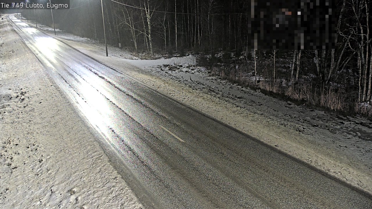Weather Camera Image Väg 749 Larsmo, Eugmo, Luoto, Pohjanmaa