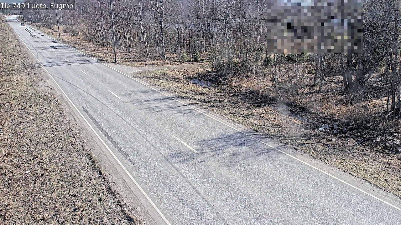 Weather Camera Image Väg 749 Larsmo, Eugmo, Luoto, Pohjanmaa