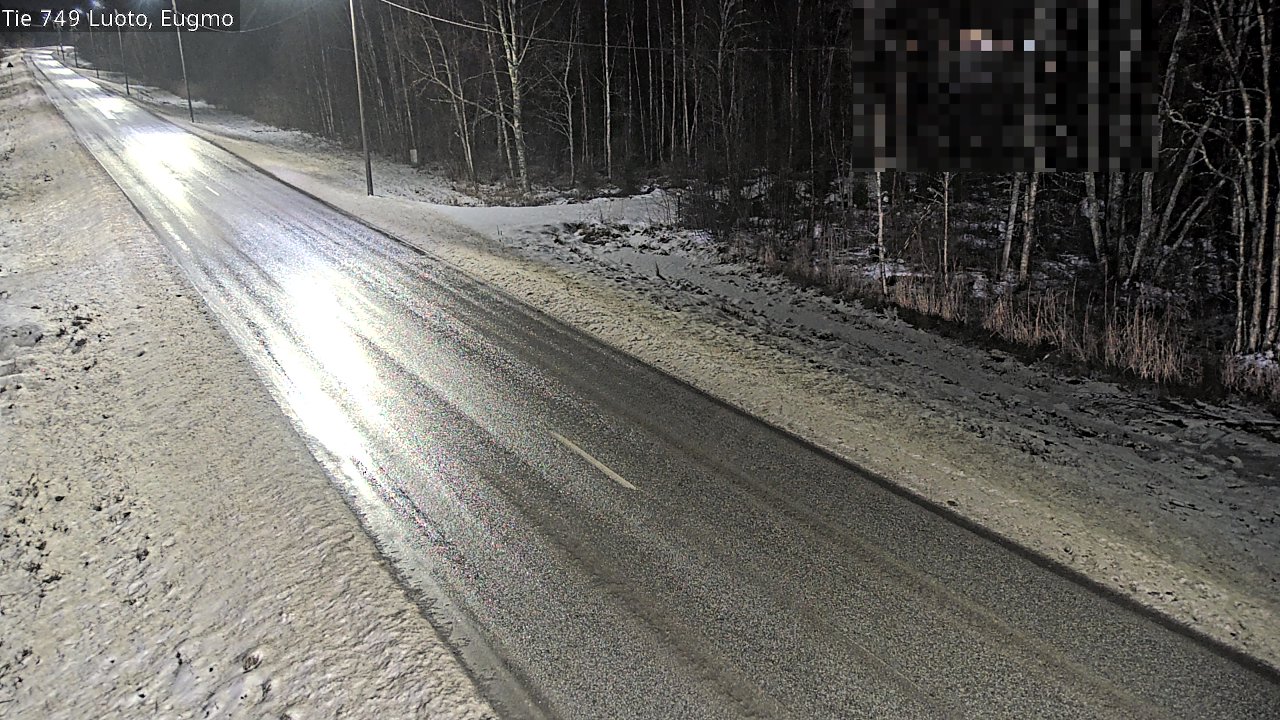 Weather Camera Image Väg 749 Larsmo, Eugmo, Luoto, Pohjanmaa
