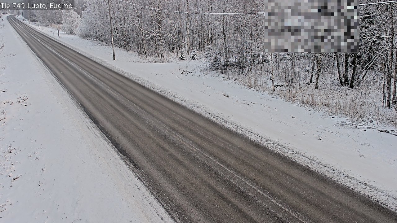 Weather Camera Image Väg 749 Larsmo, Eugmo, Luoto, Pohjanmaa