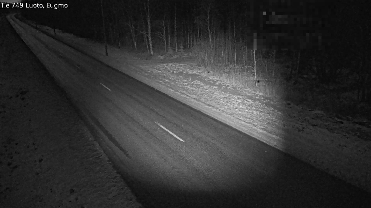 Weather Camera Image Väg 749 Larsmo, Eugmo, Luoto, Pohjanmaa