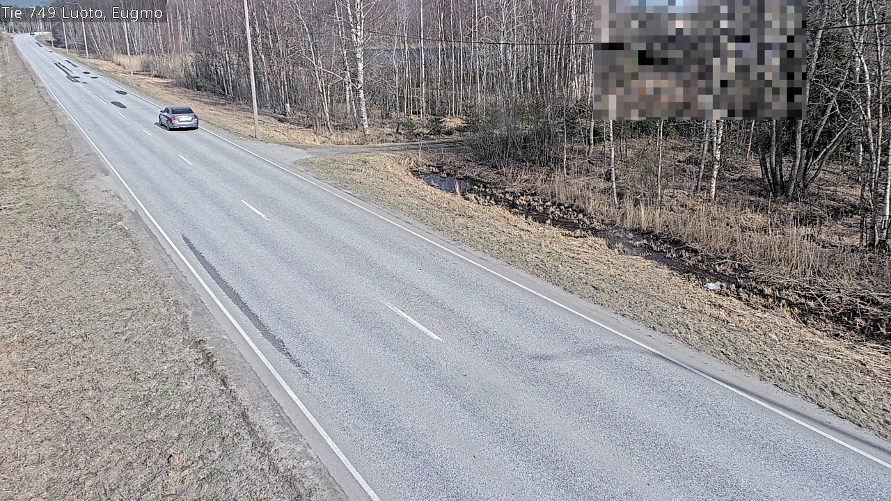 Weather Camera Image Väg 749 Larsmo, Eugmo, Luoto, Pohjanmaa