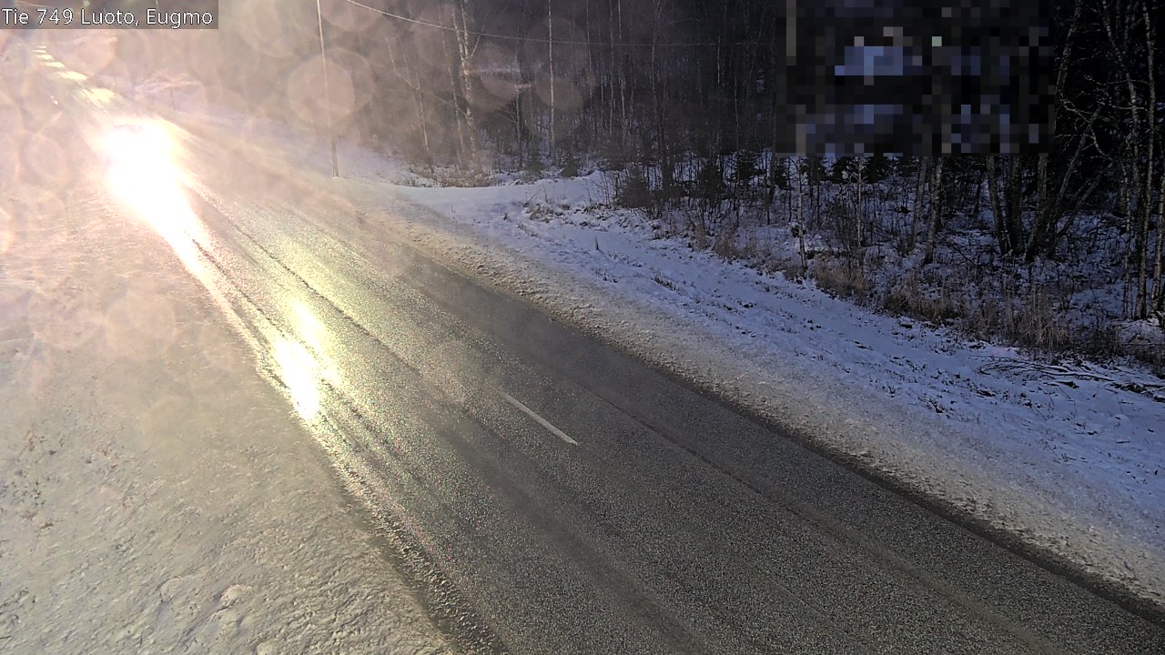 Weather Camera Image Väg 749 Larsmo, Eugmo, Luoto, Pohjanmaa