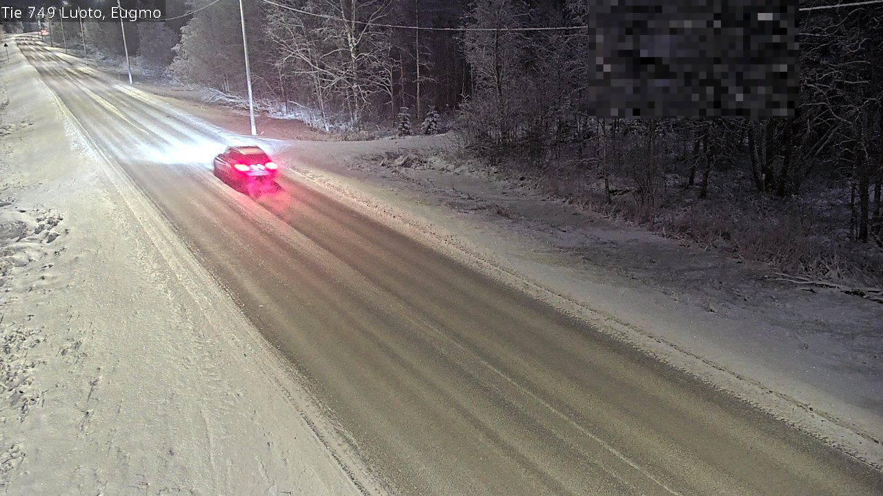 Weather Camera Image Road 749 Luoto, Eugmo, Luoto, Pohjanmaa