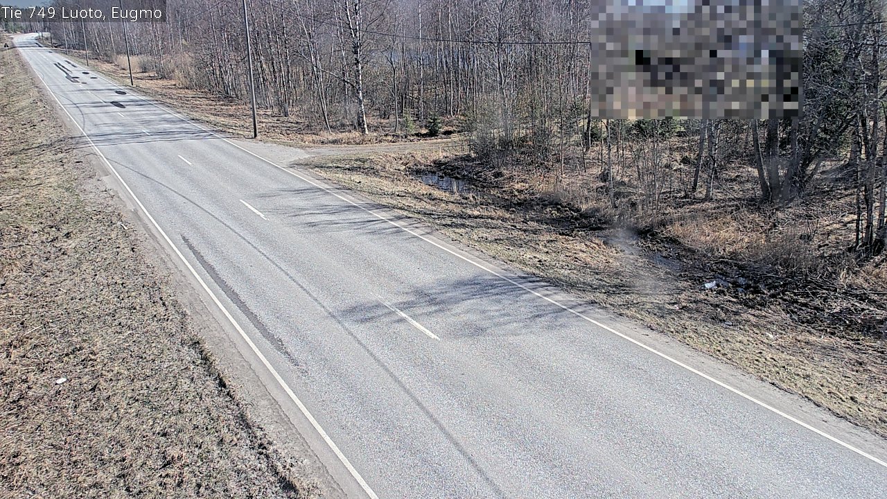Weather Camera Image Väg 749 Larsmo, Eugmo, Luoto, Pohjanmaa