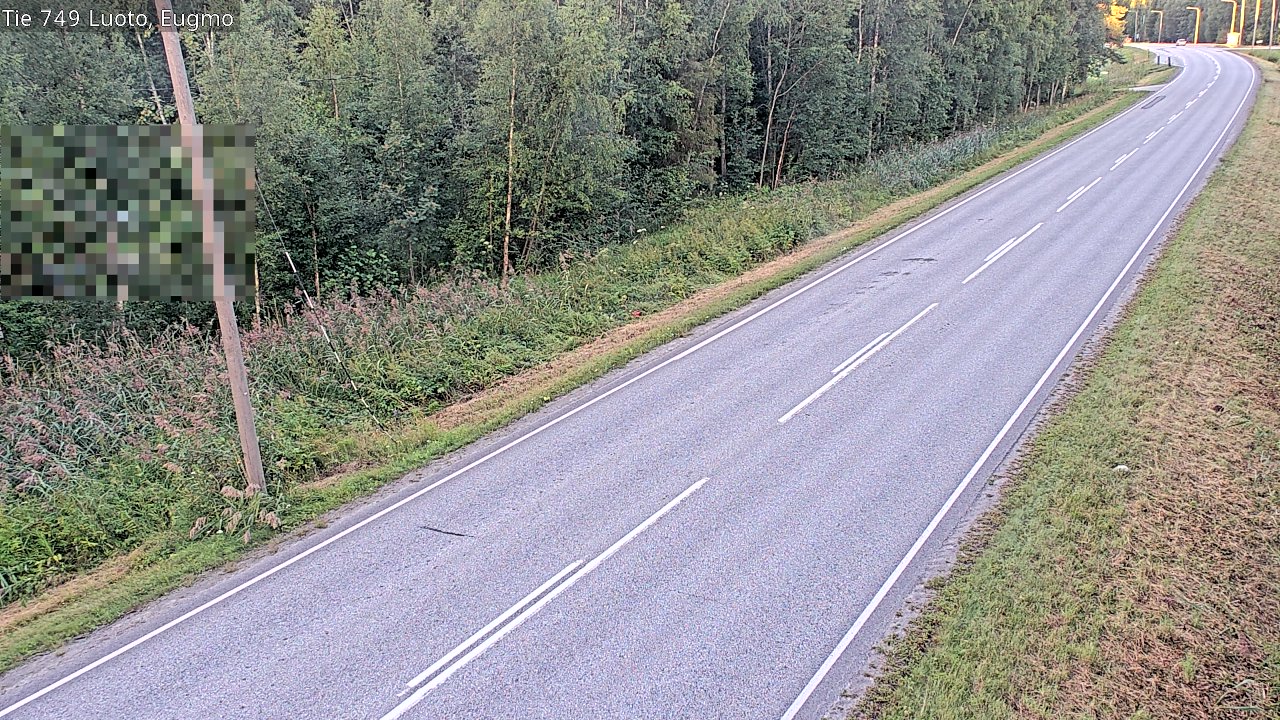 Weather Camera Image Väg 749 Larsmo, Eugmo, Luoto, Pohjanmaa
