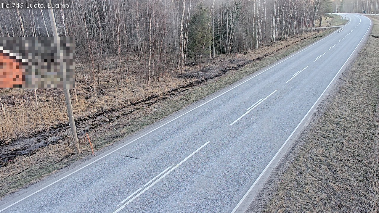Kelikamerat Kuva Tie 749 Luoto, Eugmo, Luoto, Pohjanmaa